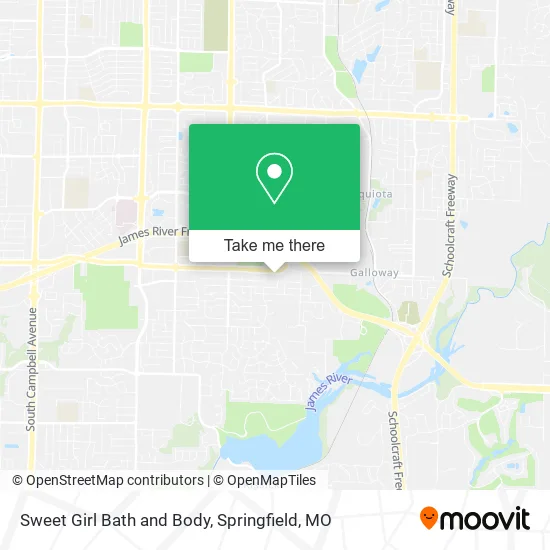 Mapa de Sweet Girl Bath and Body