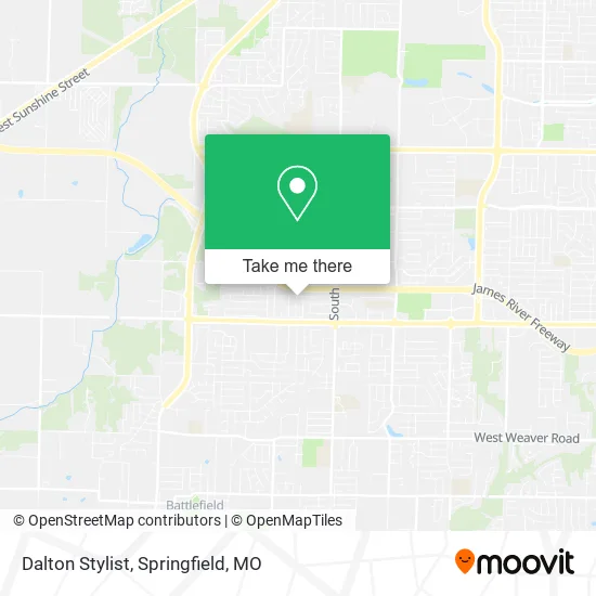 Dalton Stylist map