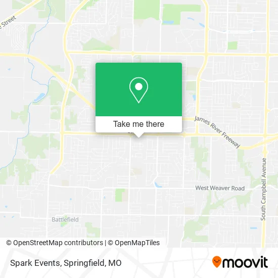 Spark Events map