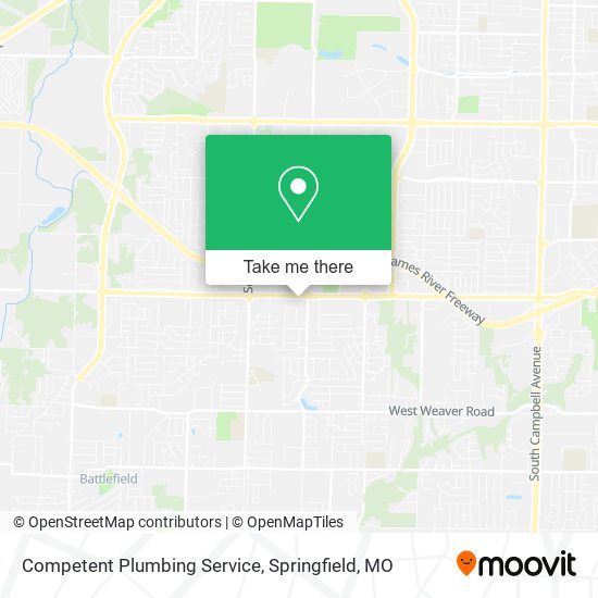 Mapa de Competent Plumbing Service