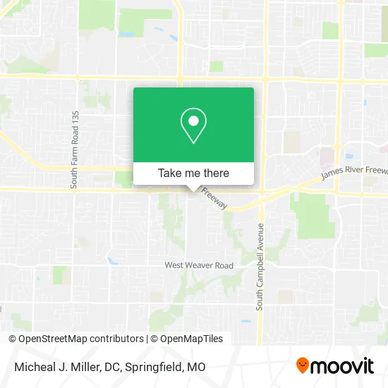 Micheal J. Miller, DC map