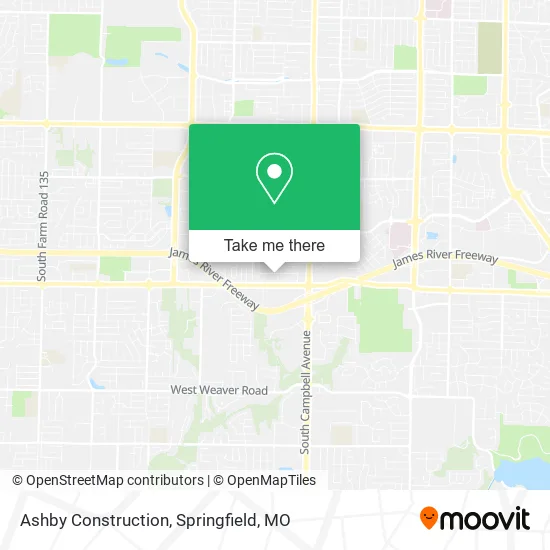 Ashby Construction map