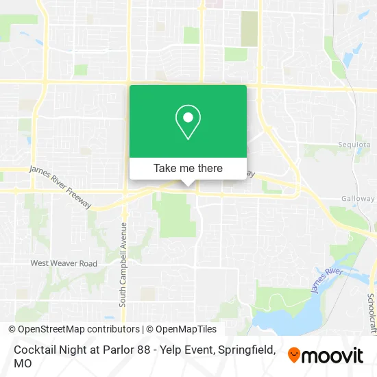 Cocktail Night at Parlor 88 - Yelp Event map