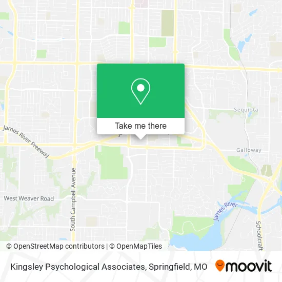 Mapa de Kingsley Psychological Associates