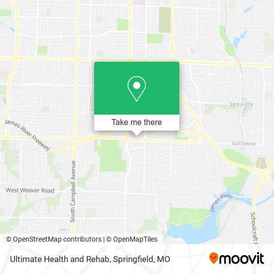 Mapa de Ultimate Health and Rehab