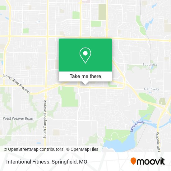 Intentional Fitness map