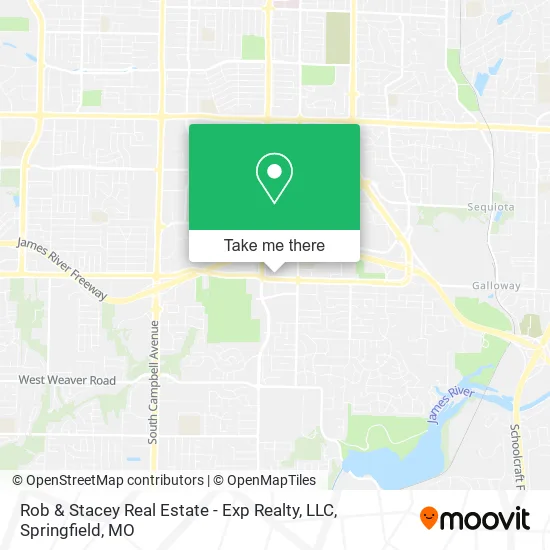 Mapa de Rob & Stacey Real Estate - Exp Realty, LLC