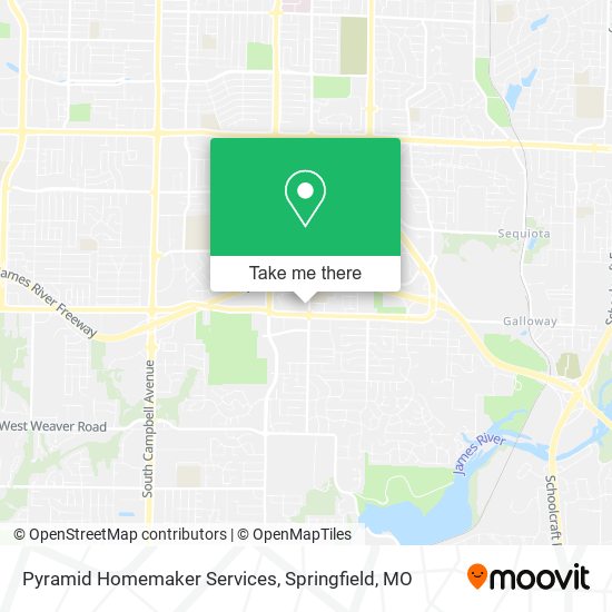 Pyramid Homemaker Services map