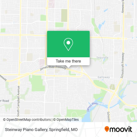 Steinway Piano Gallery map
