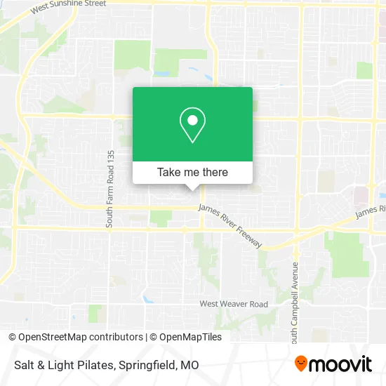 Mapa de Salt & Light Pilates
