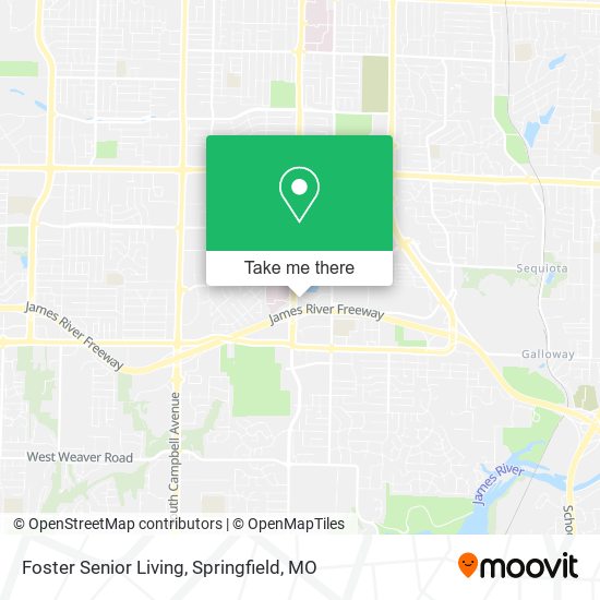 Mapa de Foster Senior Living