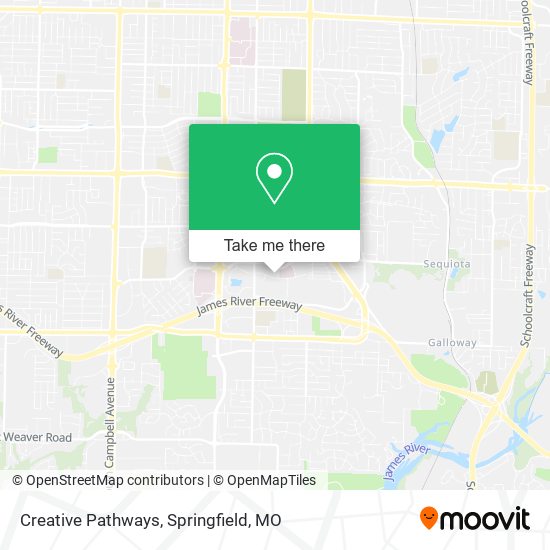Creative Pathways map