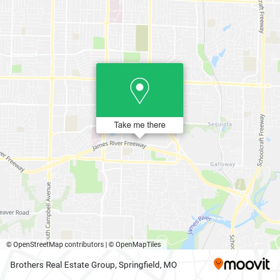Brothers Real Estate Group map