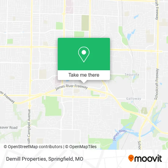 Mapa de Demill Properties