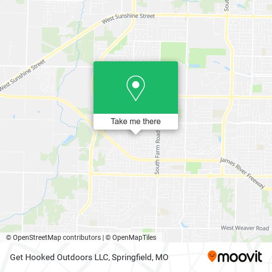 Mapa de Get Hooked Outdoors LLC
