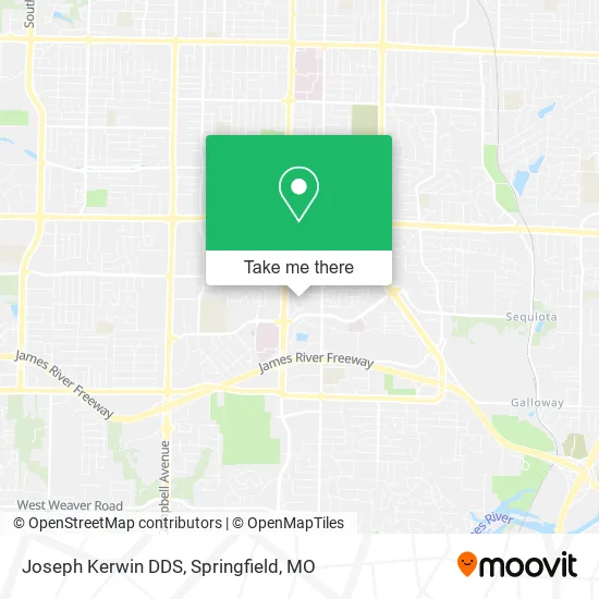Joseph Kerwin DDS map
