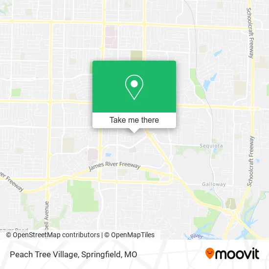 Peach Tree Village map