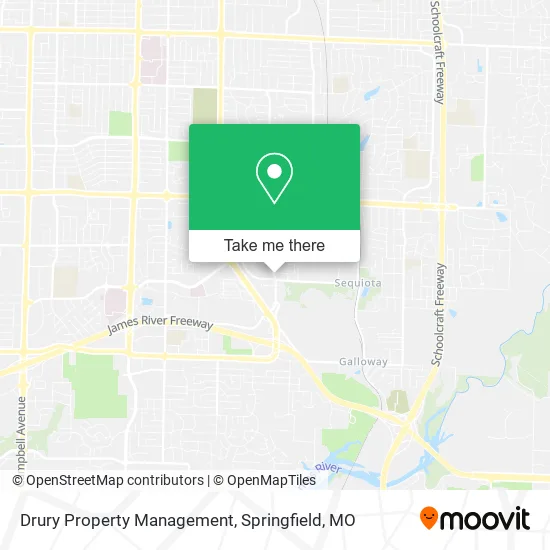 Mapa de Drury Property Management