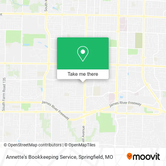 Annette's Bookkeeping Service map