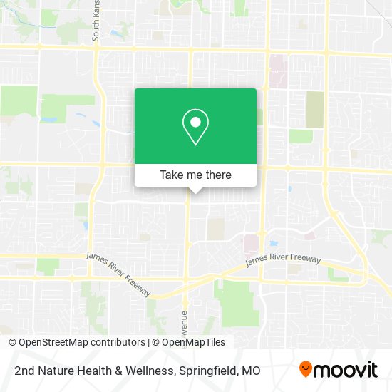 2nd Nature Health & Wellness map