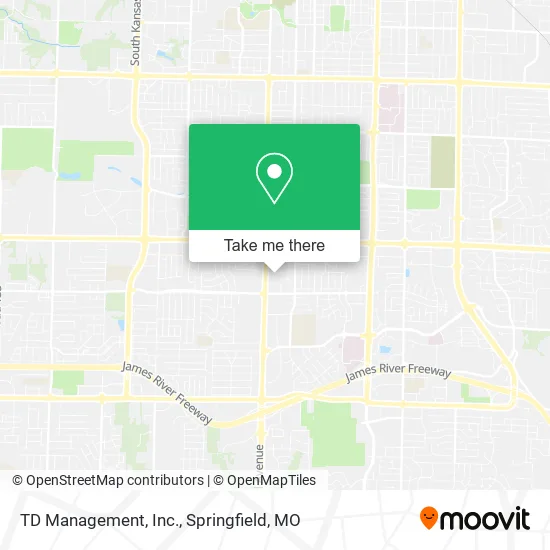 TD Management, Inc. map