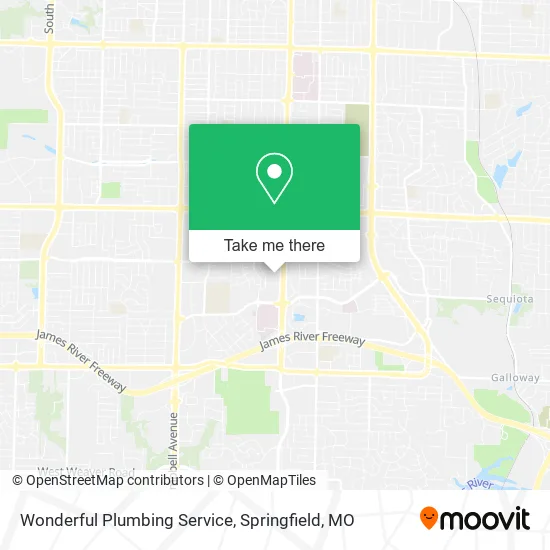 Wonderful Plumbing Service map