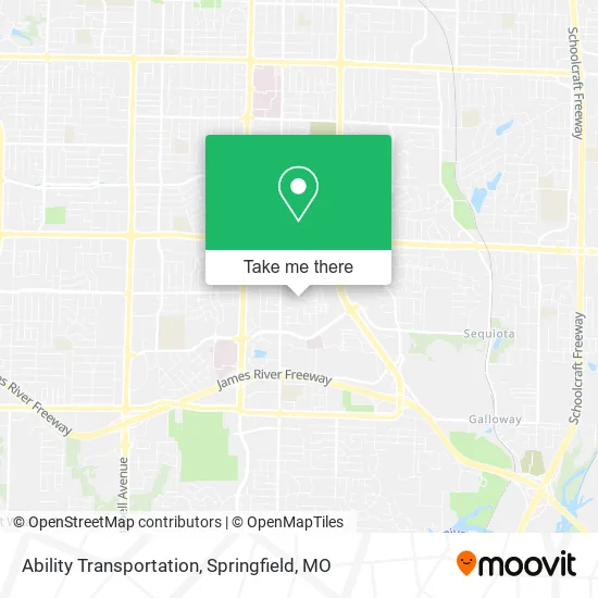 Ability Transportation map
