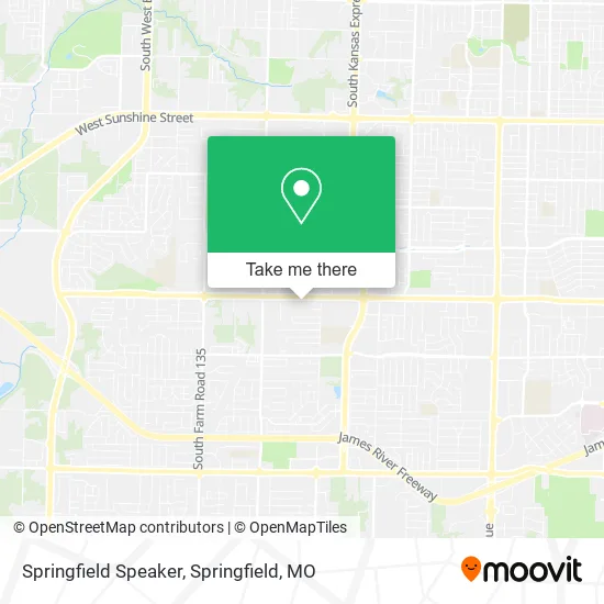 Springfield Speaker map