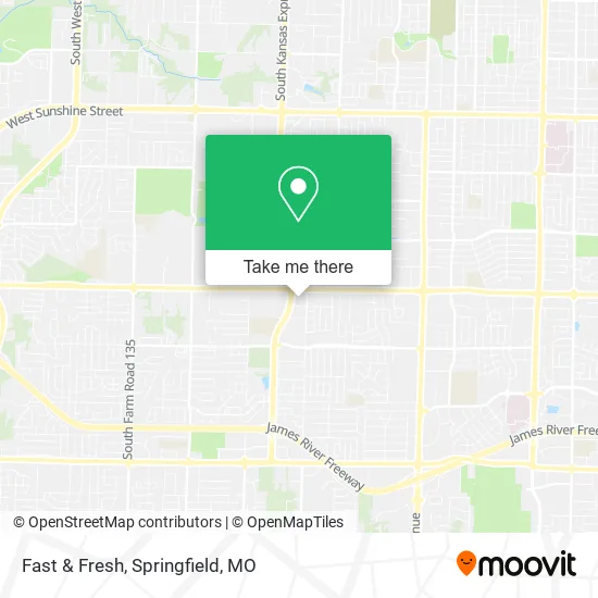 Mapa de Fast & Fresh