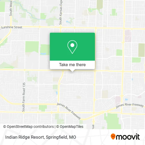 Mapa de Indian Ridge Resort