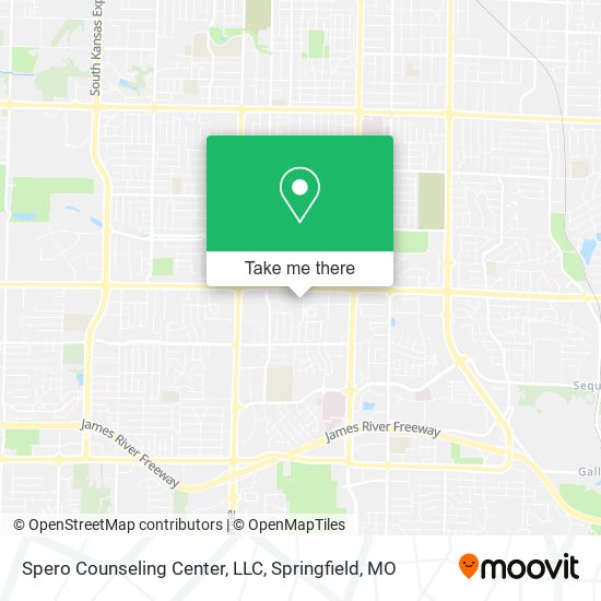 Mapa de Spero Counseling Center, LLC