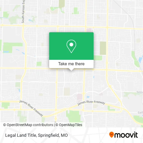Mapa de Legal Land Title