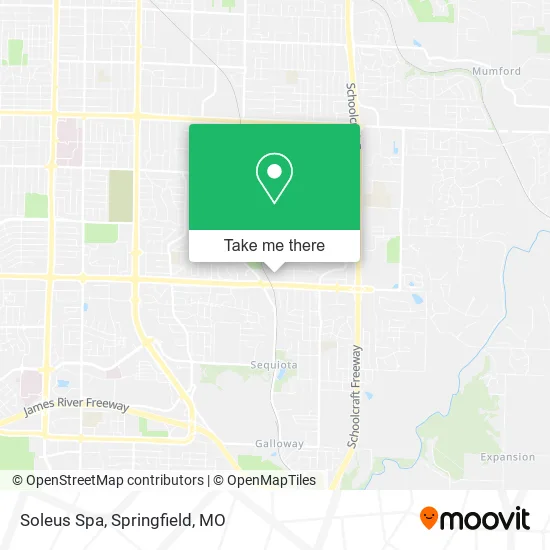 Mapa de Soleus Spa