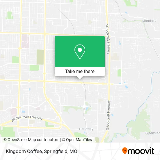 Mapa de Kingdom Coffee