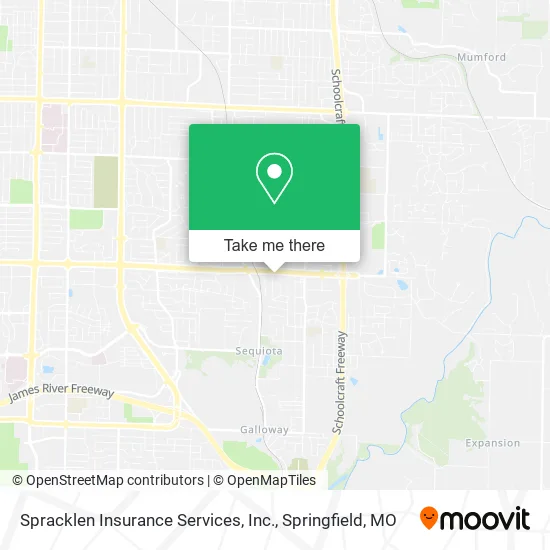 Mapa de Spracklen Insurance Services, Inc.