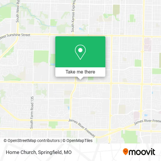 Home Church map