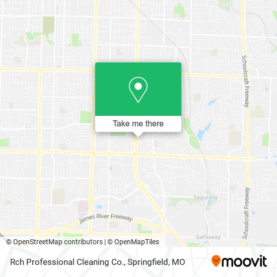 Mapa de Rch Professional Cleaning Co.
