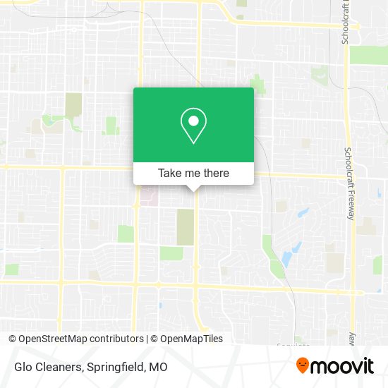 Glo Cleaners map