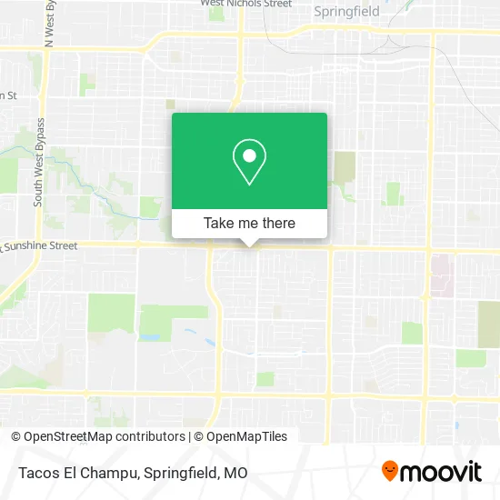 Tacos El Champu map