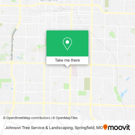Johnson Tree Service & Landscaping map