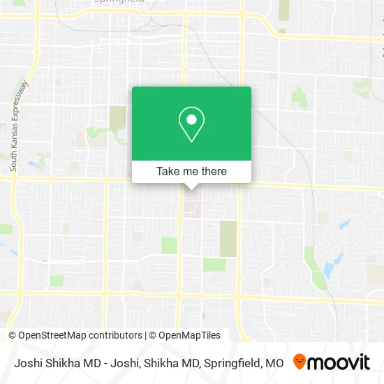 Joshi Shikha MD - Joshi, Shikha MD map