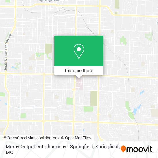 Mapa de Mercy Outpatient Pharmacy - Springfield