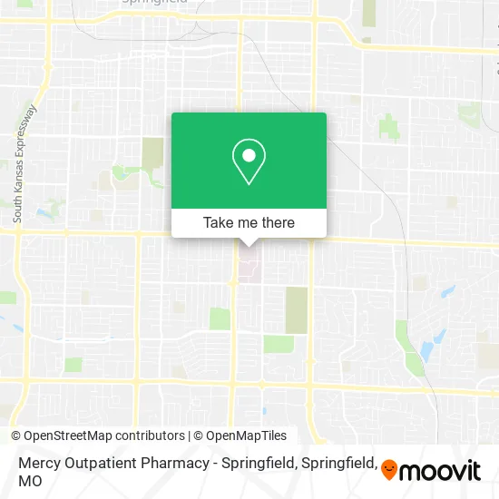 Mapa de Mercy Outpatient Pharmacy - Springfield