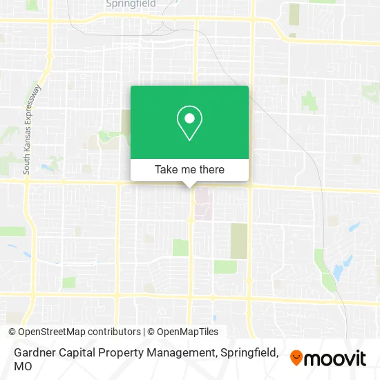 Gardner Capital Property Management map