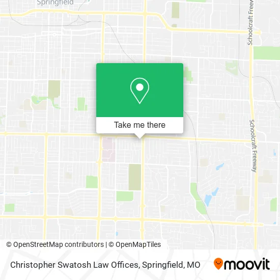 Christopher Swatosh Law Offices map