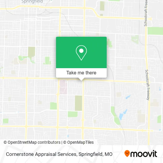 Cornerstone Appraisal Services map