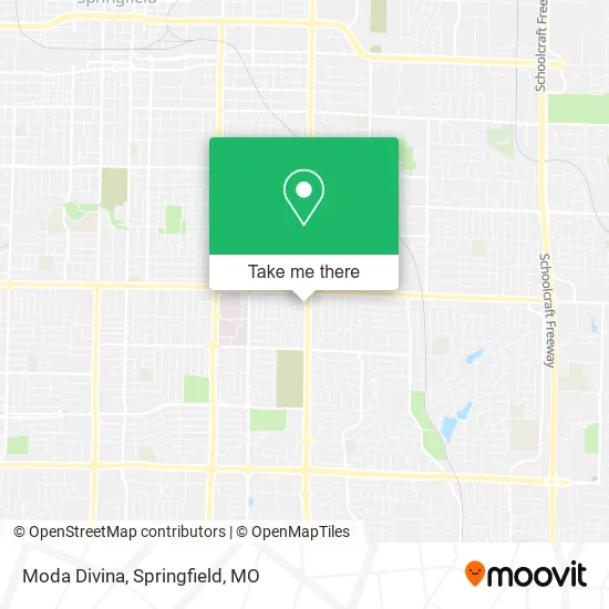 Moda Divina map