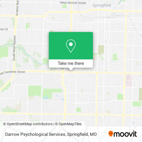 Darrow Psychological Services map