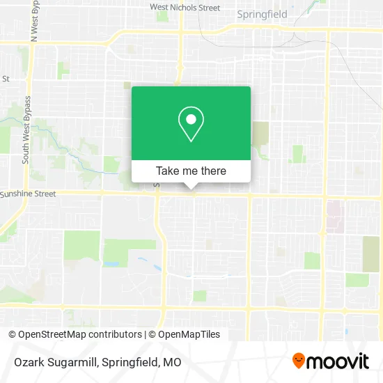 Ozark Sugarmill map