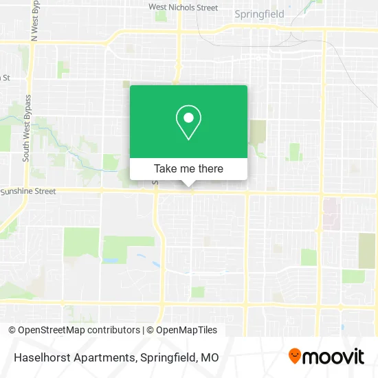 Haselhorst Apartments map